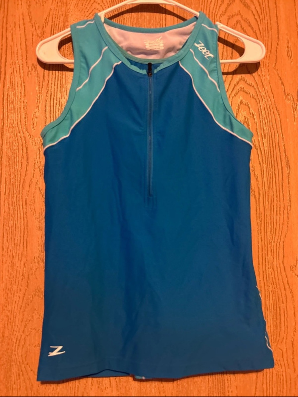 Zoot Women's Blue Bra Tank Top